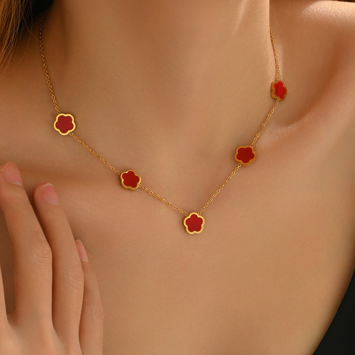 Ethereal Grace Minimalist Pendant Necklace